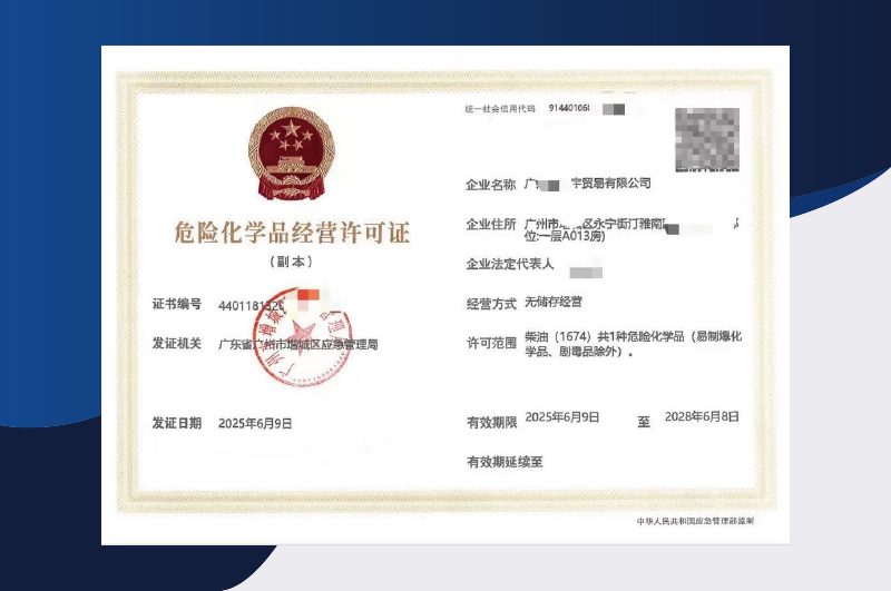 ?；钒踩a許可證代辦